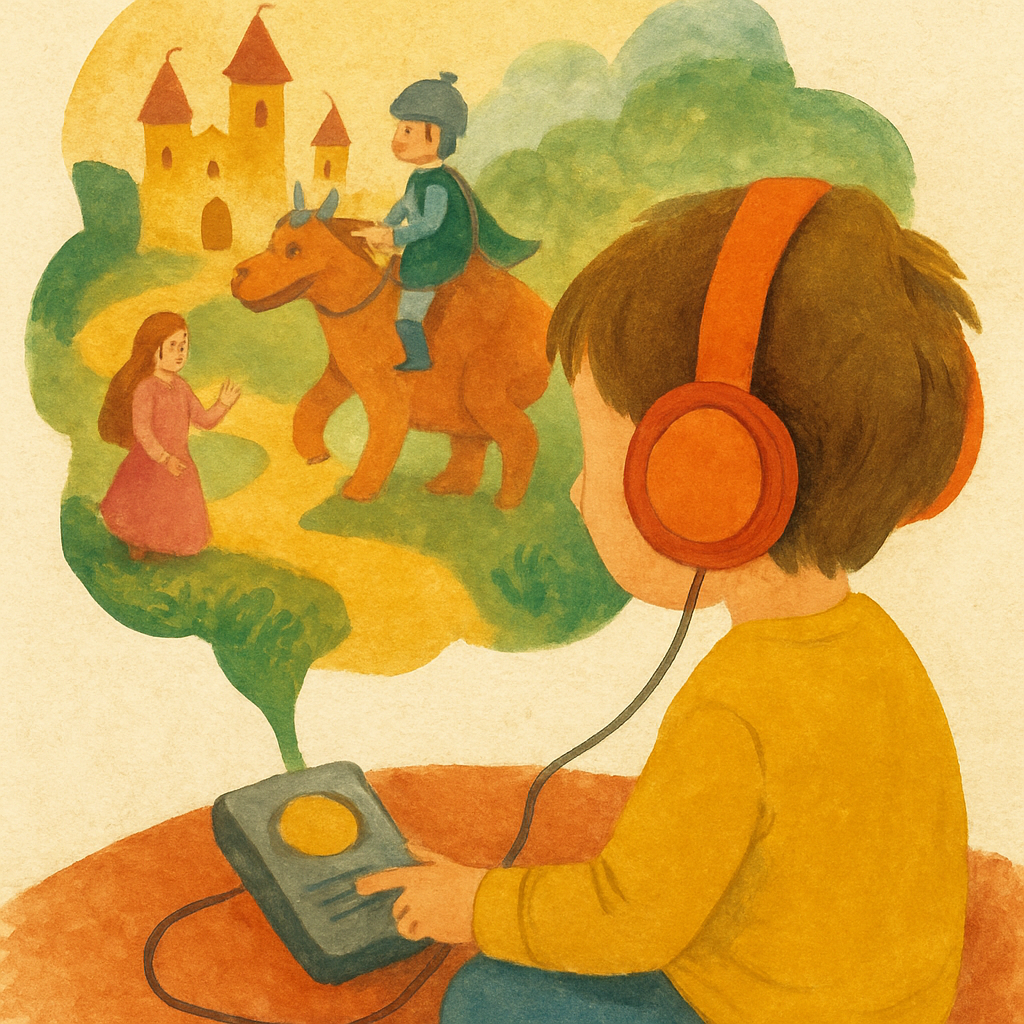 Bajka, która rośnie razem z dzieckiem. Jak spersonalizowany audiobook wspiera rozwój przez opowieści