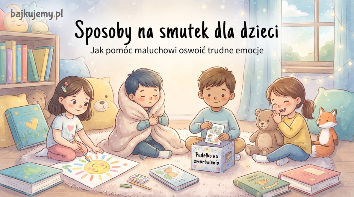 Sposoby na smutek u dzieci: Jak pomóc maluchowi oswoić trudne emocje?