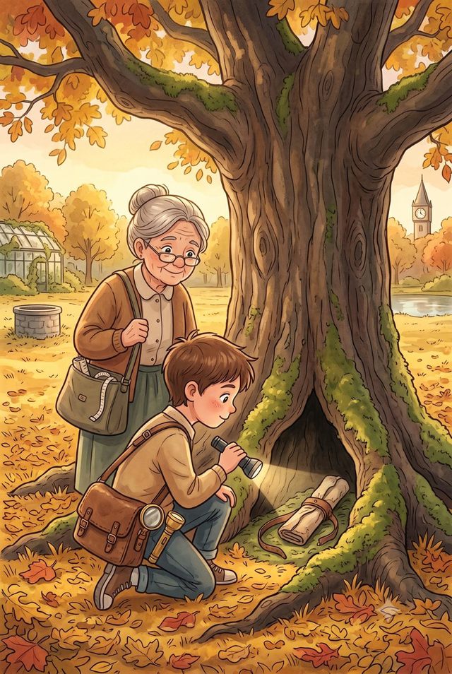 Okładka bajki: Tajemnica Starej Mapy i Zaginionego Klucza